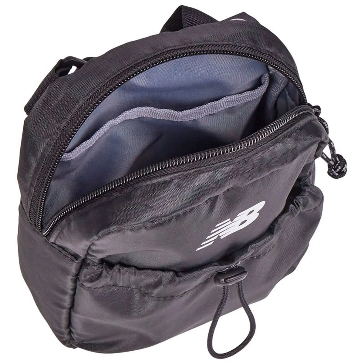 Axelväska New Balance Essential Sling, svart, unisex - Bild 4