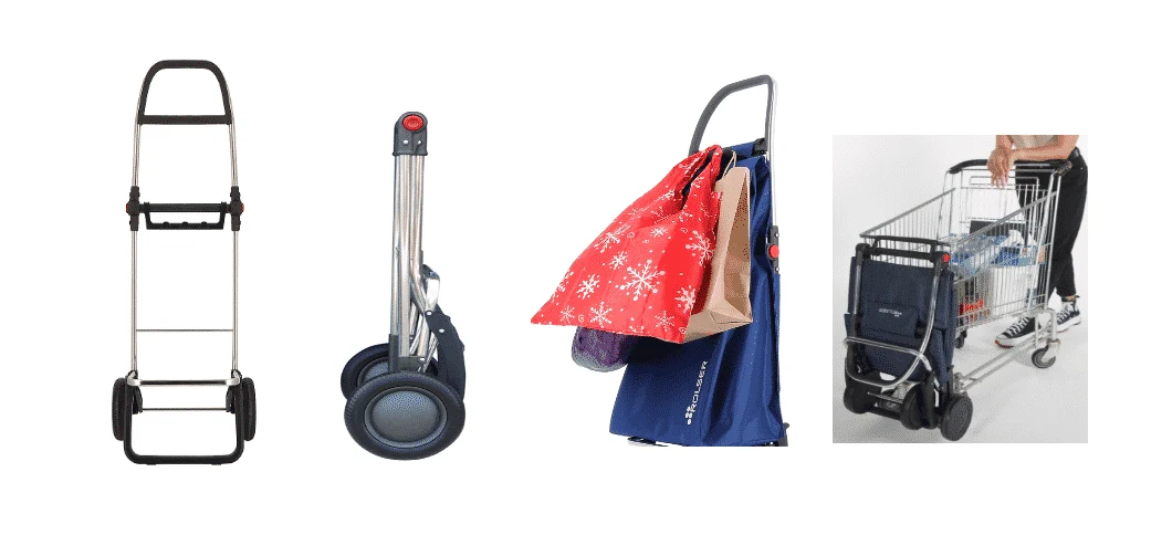 Shoppingvagn Rolser Big Polar med Två Hjul Hopfällbar - Bild 4