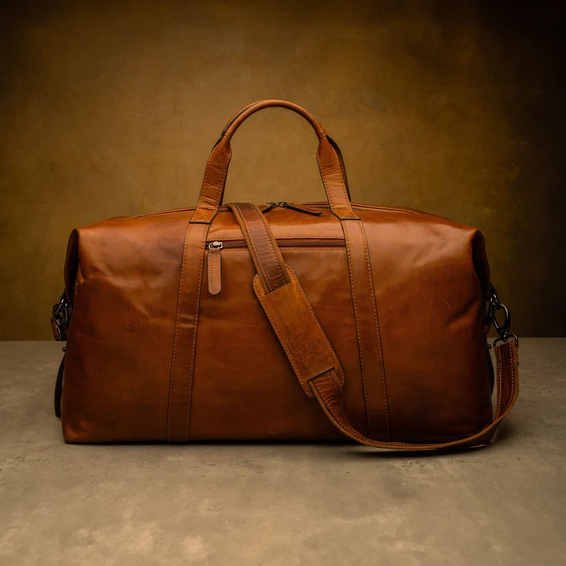 PISA Prisvärd Weekendbag i skinn