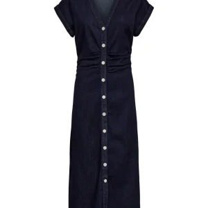 Nualetta Dress, Dark Blue Denim