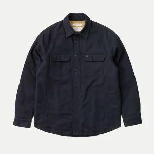 Glenn Padded Shirt, Navy