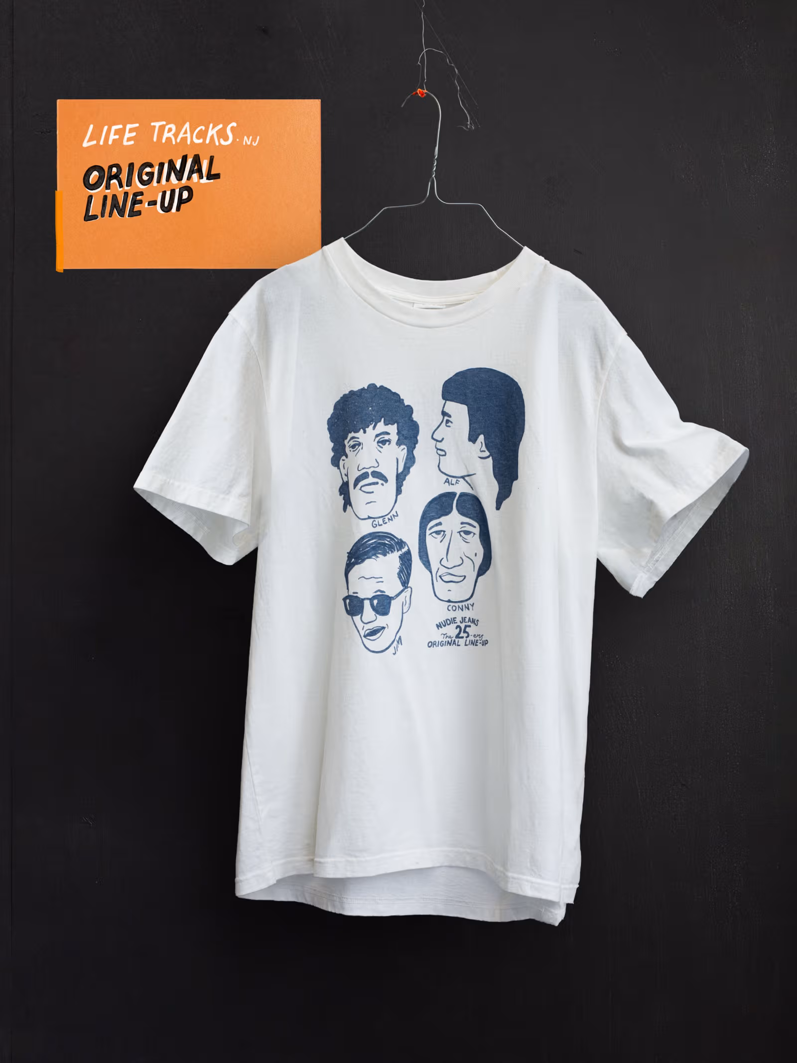 Roy T-shirt Fab Four, Chalk White - Bild 2