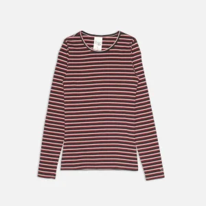 Jessy LS T-shirt Striped Rib, Multi