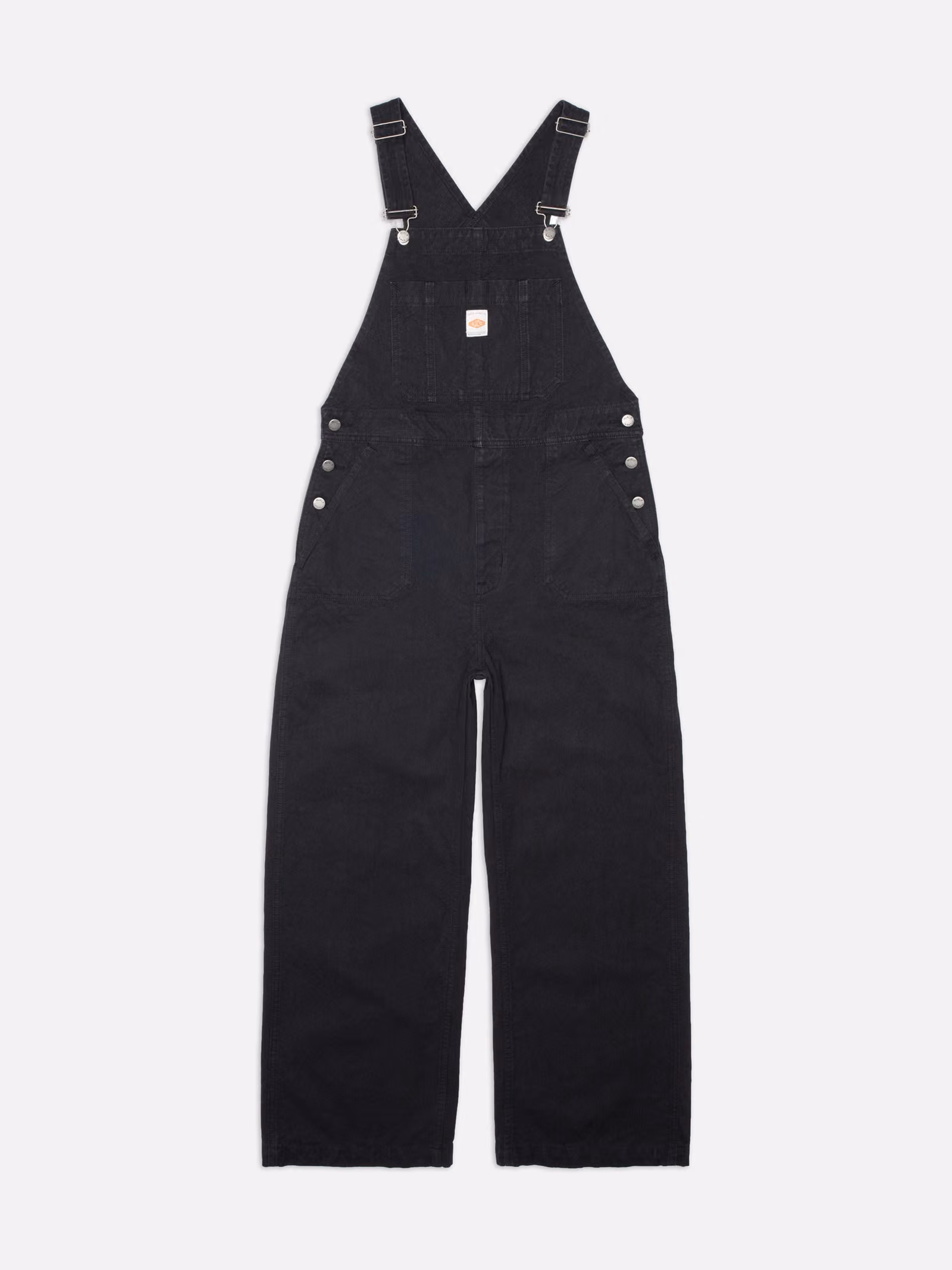 Klara Dungarees Duck Canvas, Black