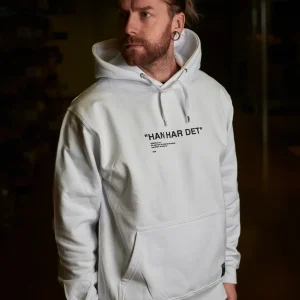 "HAN HAR DET" Hoodie - White Edition