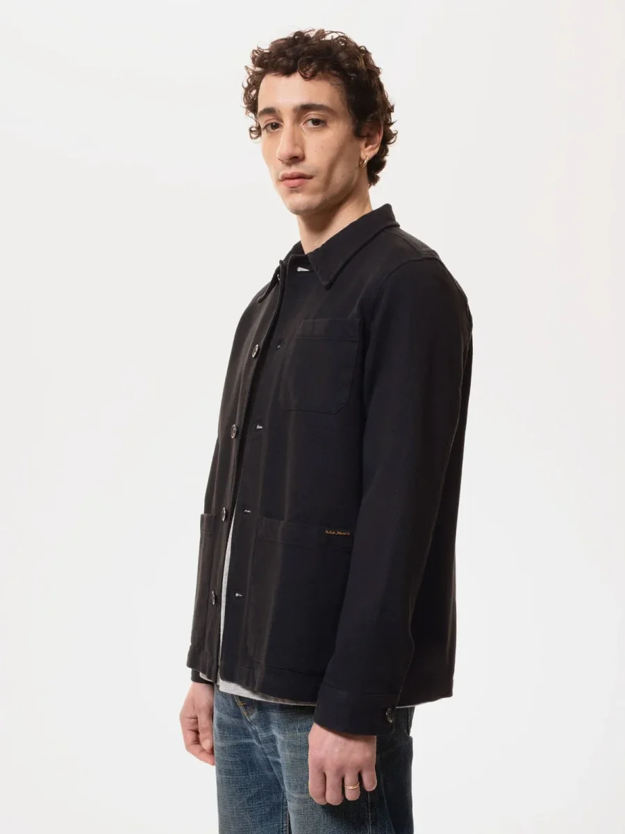Barney Worker Jacket, Black - Bild 6