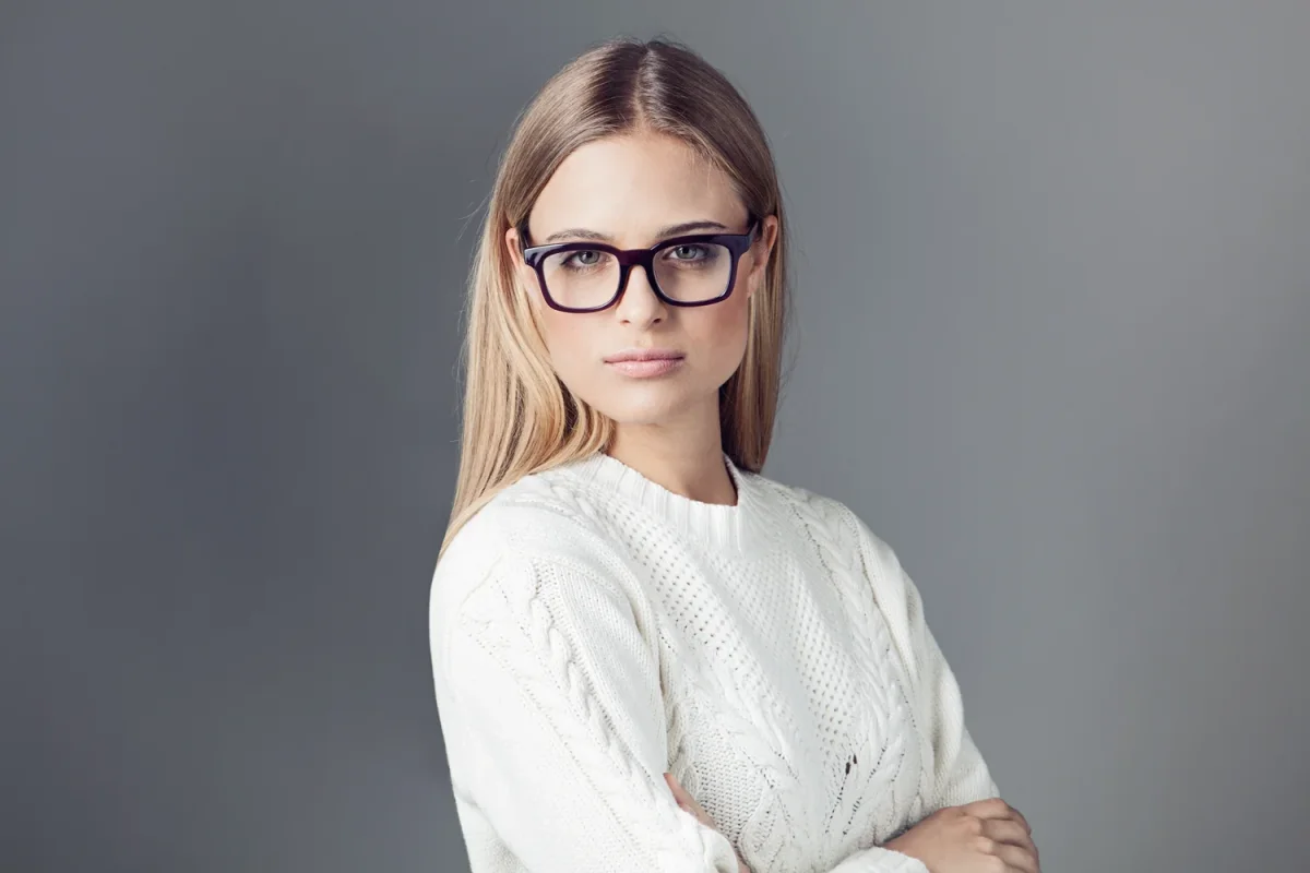 TOMINE transp. Dark blue Reading Glasses FAVORITE! - Bild 4