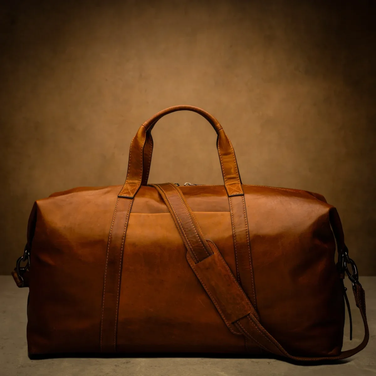 PISA Prisvärd Weekendbag i skinn - Bild 7