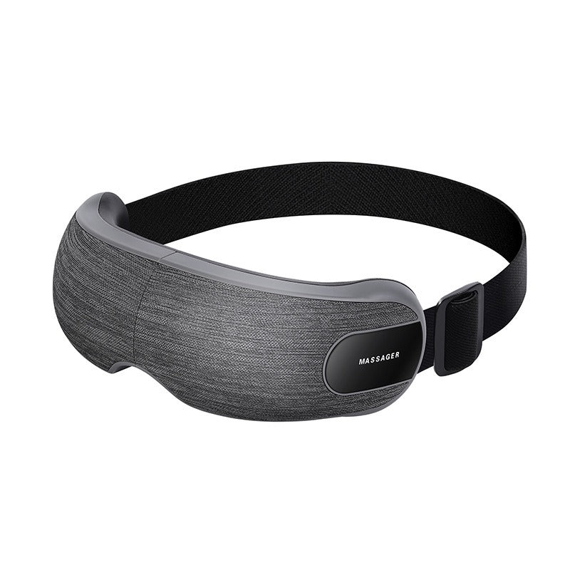 Ögonmassagemask med värme och vibration, fällbar design