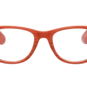 BRITT Orange Wood-Look Reading Glasses 25% Rabatt