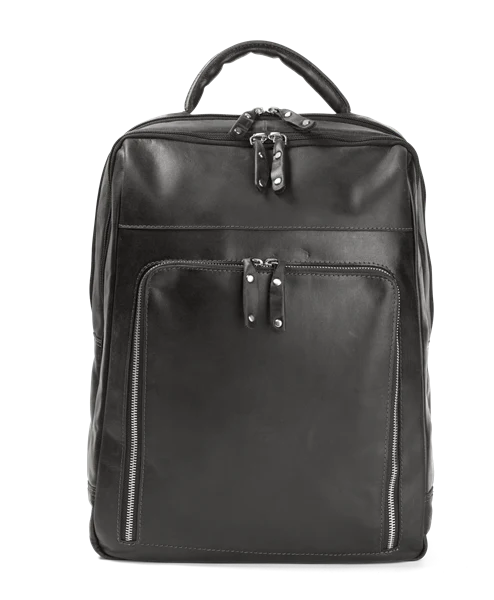 Dataryggsäck i Stilrent Skinn 15,6" - Bild 6