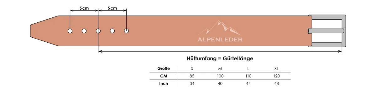 Skärp Custom Rule i Läder - Bild 9