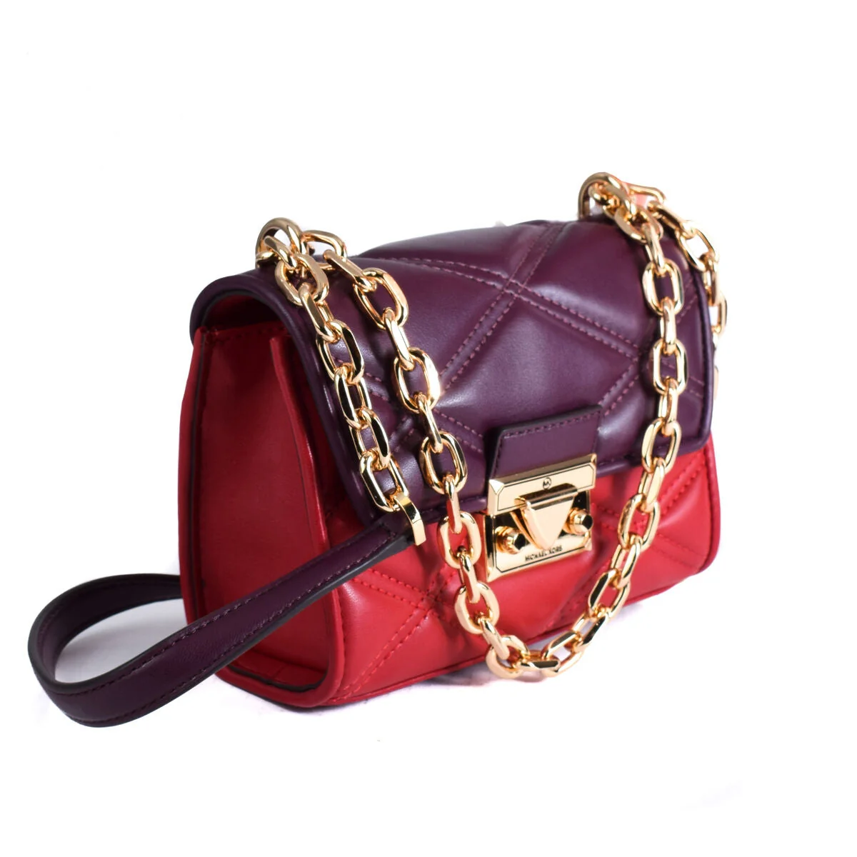 Michael Kors Handväska 35f2gnrc1t Chili Akta Multifärg - Bild 3
