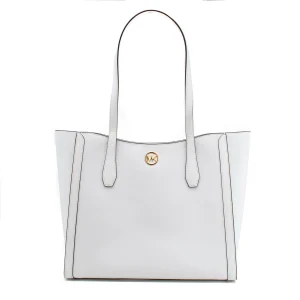 Michael Kors Axelväska Leida Modern Vit
