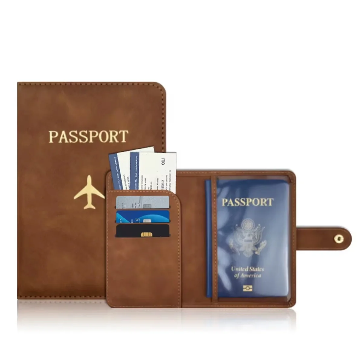 Passfodral med RFID-skydd, vattenavvisande - Bild 4