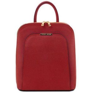 TL Bag - Saffiano Ryggsäck i Läder