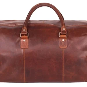 Weekendbag Praktisk och Stilren i Skinn